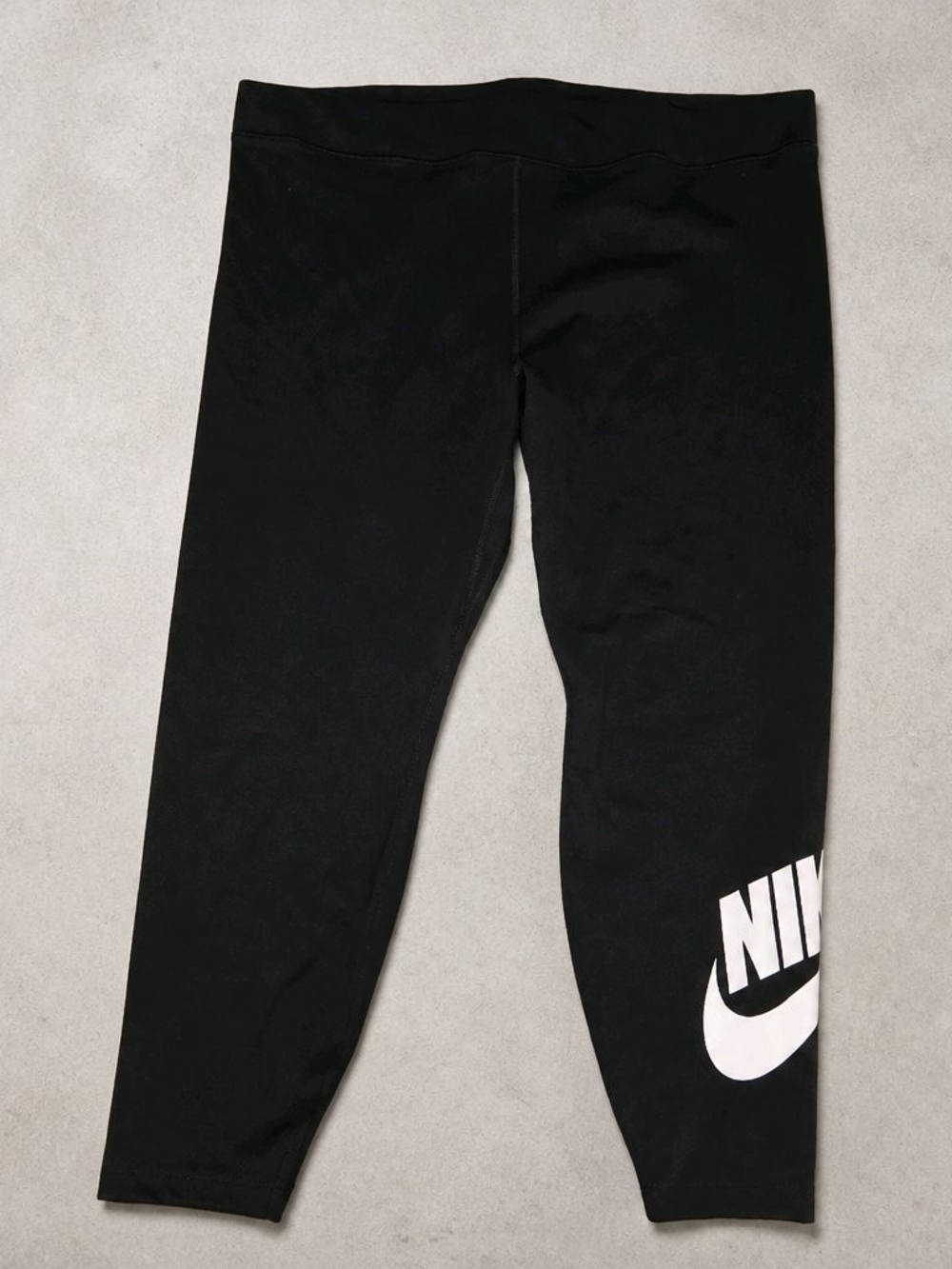 Nike Black Leggings with White Logo